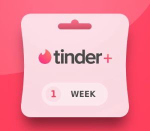 Tinder Plus - 1 Week Subscription Ключ CA
