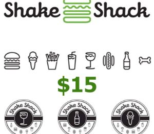 Shake Shack USD 15 Подарочная карта US
