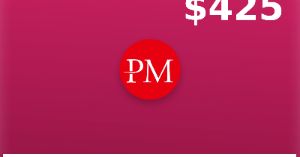 Rewarble Perfect Money USD 425 Подарочная карта