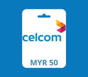Celcom MYR 50 Подарочная карта MY