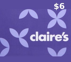 Claire's Purple Fabulous $6 Подарочная карта US
