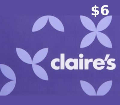 Claire's Purple Fabulous $6 Подарочная карта US