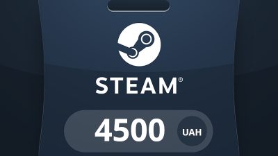 Steam Карта пополнения UAH 4500 UA Код активации