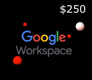 Google Workspace USD 250 Подарочная карта US