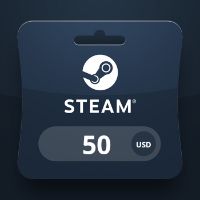 Steam Wallet USD 50 Подарочная карта PY