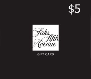 Saks Fifth Avenue $5 Подарочная карта US