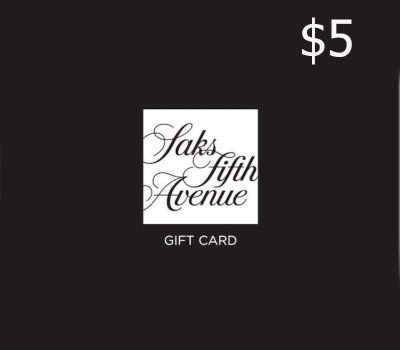 Saks Fifth Avenue $5 Подарочная карта US
