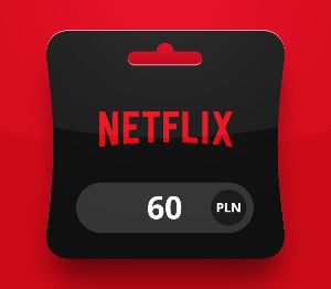 Netflix PLN 60 Подарочная карта PL