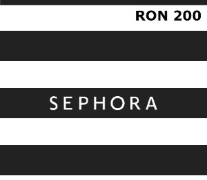 Sephora 200 RON Подарочная карта RO