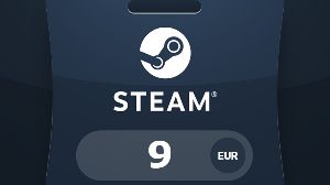 Steam Wallet EUR 9 Подарочная карта EU