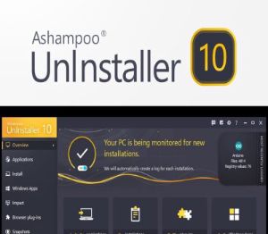 Ashampoo UnInstaller 10 Ключ активации