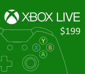 XBOX Live AED 199 Предоплаченная карта AE