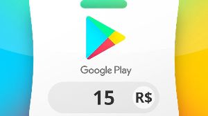 Google Play BRL 15 Подарочная карта BR