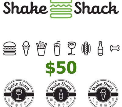 Shake Shack USD 50 Подарочная карта US