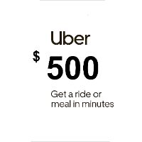 Uber USD 500 Подарочная карта US