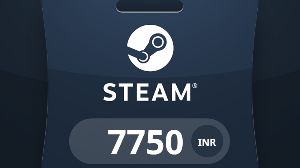 Steam Карта пополнения ₹7750 INR Код активации