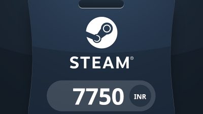 Steam Карта пополнения ₹7750 INR Код активации