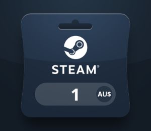 Steam Wallet AUD 1 Подарочная карта AU