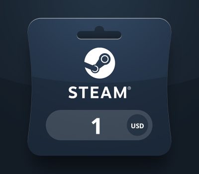 Steam Wallet USD 1 Подарочная карта KG