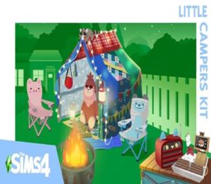 The Sims 4 - Little Campers Kit DLC PC EA App Ключ