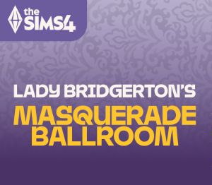 The Sims 4 - Lady Bridgerton’s Masquerade Ballroom Kit DLC PC Steam Ключ