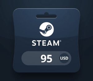 Steam Wallet USD 95 Подарочная карта TR