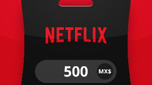Netflix MXN 500 Подарочная карта MX