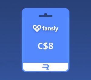 Rewarble Fansly CAD 8 Подарочная карта