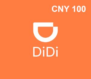 Didi Taxi CNY 100 Подарочная карта CN