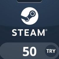 Steam Wallet TRY 50 Подарочная карта TR
