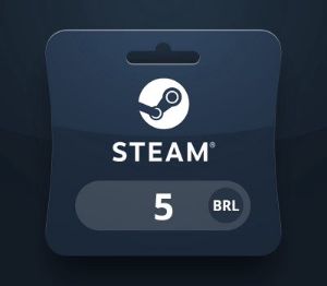 Steam Wallet BRL 5 Подарочная карта BR
