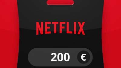 Netflix EUR 200 Подарочная карта DE
