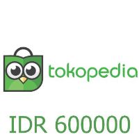 Tokopedia 600000 IDR Подарочная карта ID