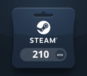 Steam Wallet UYU 210 Подарочная карта