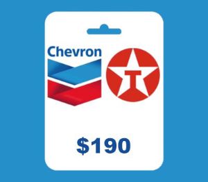 Chevron and Texaco USD 190 Подарочная карта US