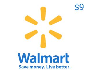 Walmart $9 Подарочная карта US