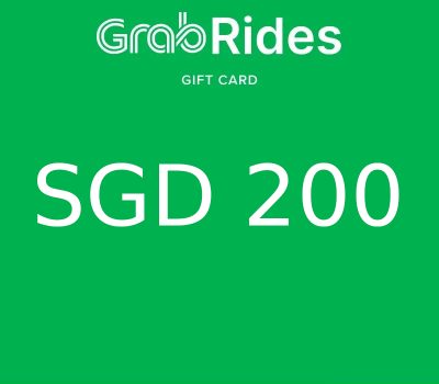 Grab Rides SGD 200 Подарочная карта SG