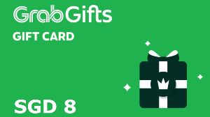 Grab S$8 Подарочная карта SG