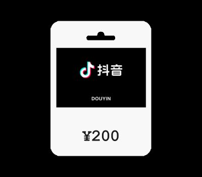 TikTok (Douyin) CNY 200 Подарочная карта CN