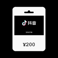 TikTok (Douyin) CNY 200 Подарочная карта CN