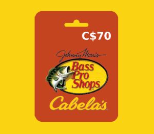 Bass Pro / Cabela's CAD 70 Подарочная карта CA