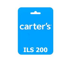 Carter’s ILS 200 Подарочная карта IL