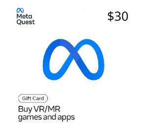 Meta Quest USD 30 Подарочная карта US