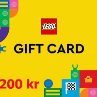 Lego 200 kr Подарочная карта SE