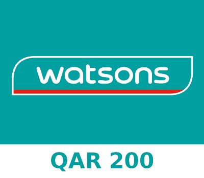 Watsons QAR 200 Подарочная карта QA