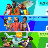 The Sims 4 Набор - Seasons + Jungle Adventure + Spooky Stuff DLC US XBOX One / Xbox Series X|S Ключ