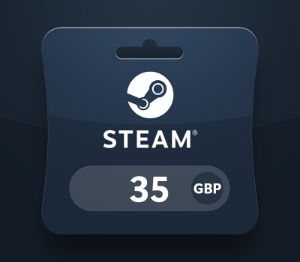 Steam Wallet GBP 35 Подарочная карта UK