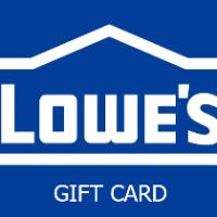 Lowe's $300 Подарочная карта US
