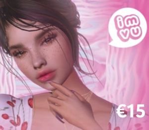 IMVU EUR 15 Игровая карта FR