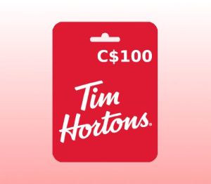 Tim Hortons CAD 100 Gift Card CA